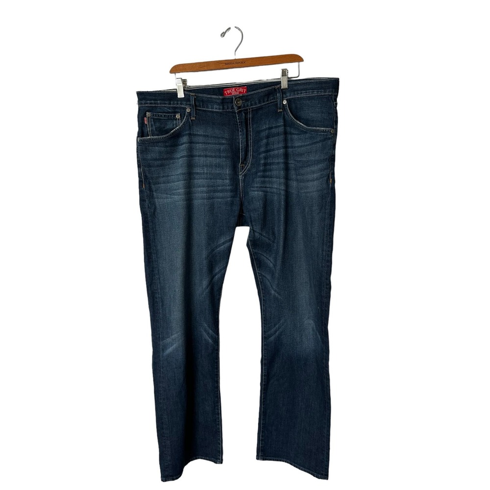 True Grit American Denim size 40x34‎ troubadour straight denim jeans mens